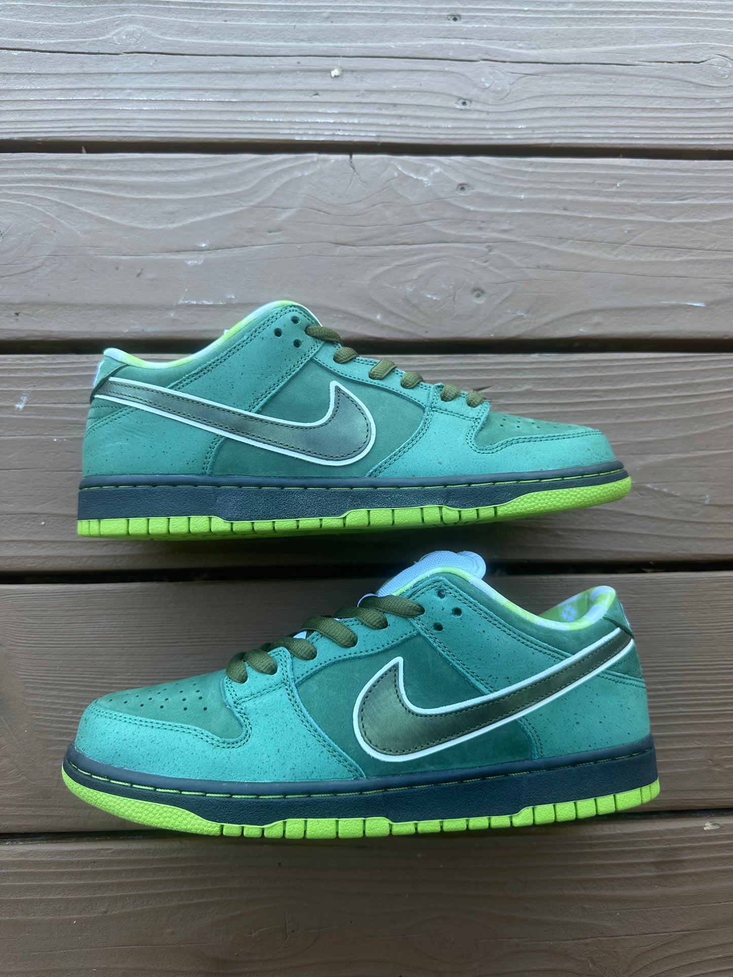 Size 9.5 - Concepts x Nike SB Dunk Low Premium Green Lobster Special Box