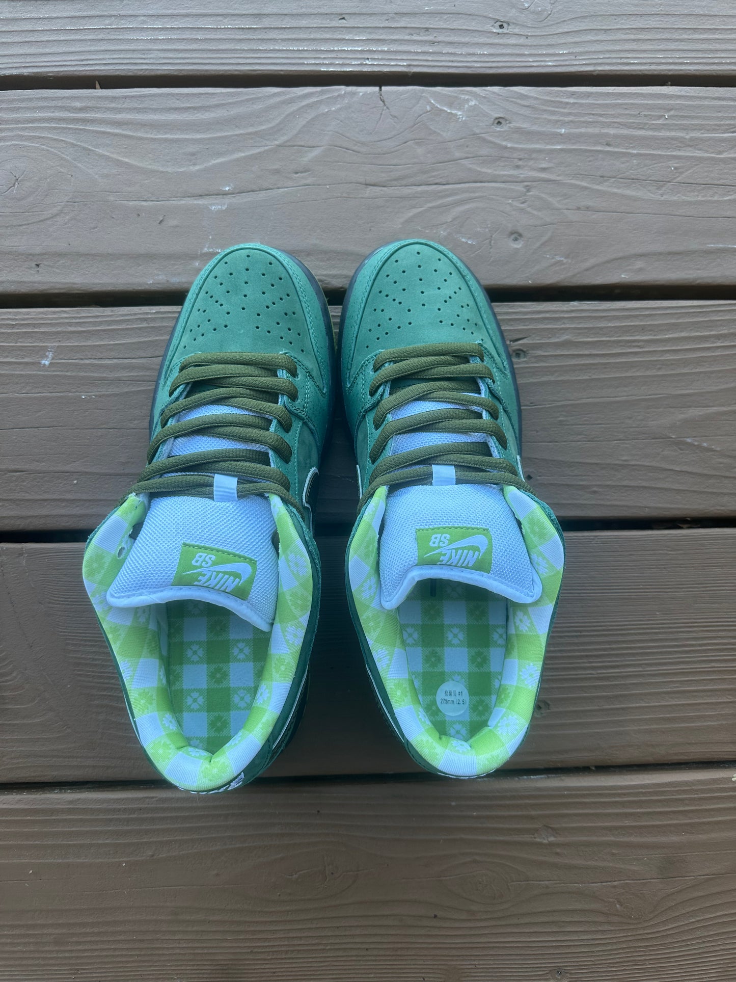 Size 9.5 - Concepts x Nike SB Dunk Low Premium Green Lobster Special Box