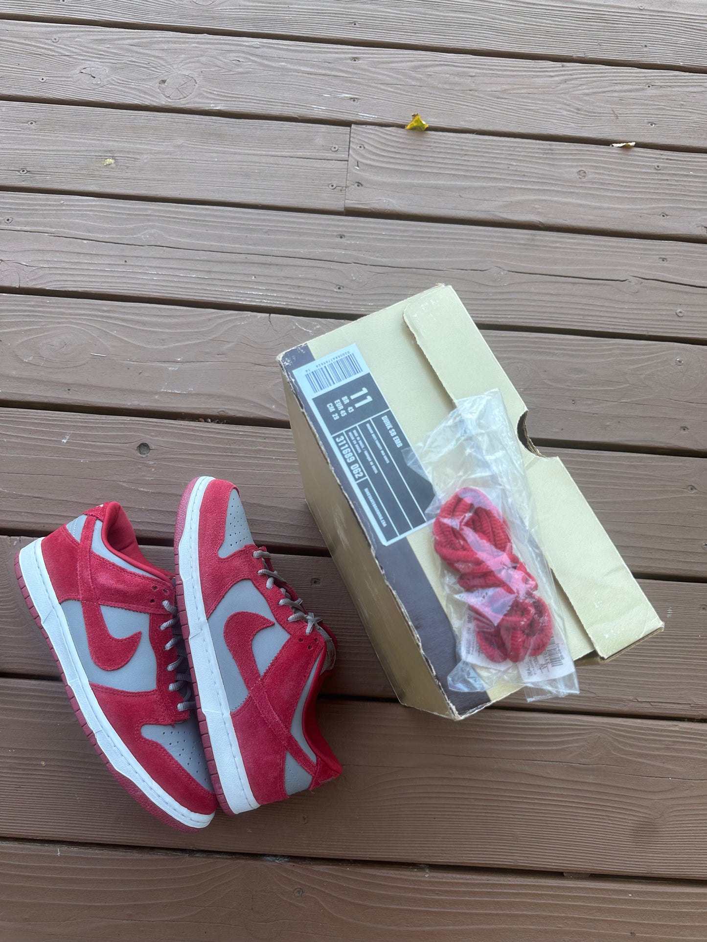 Size 11 - Nike Dunk SB EMB UNLV