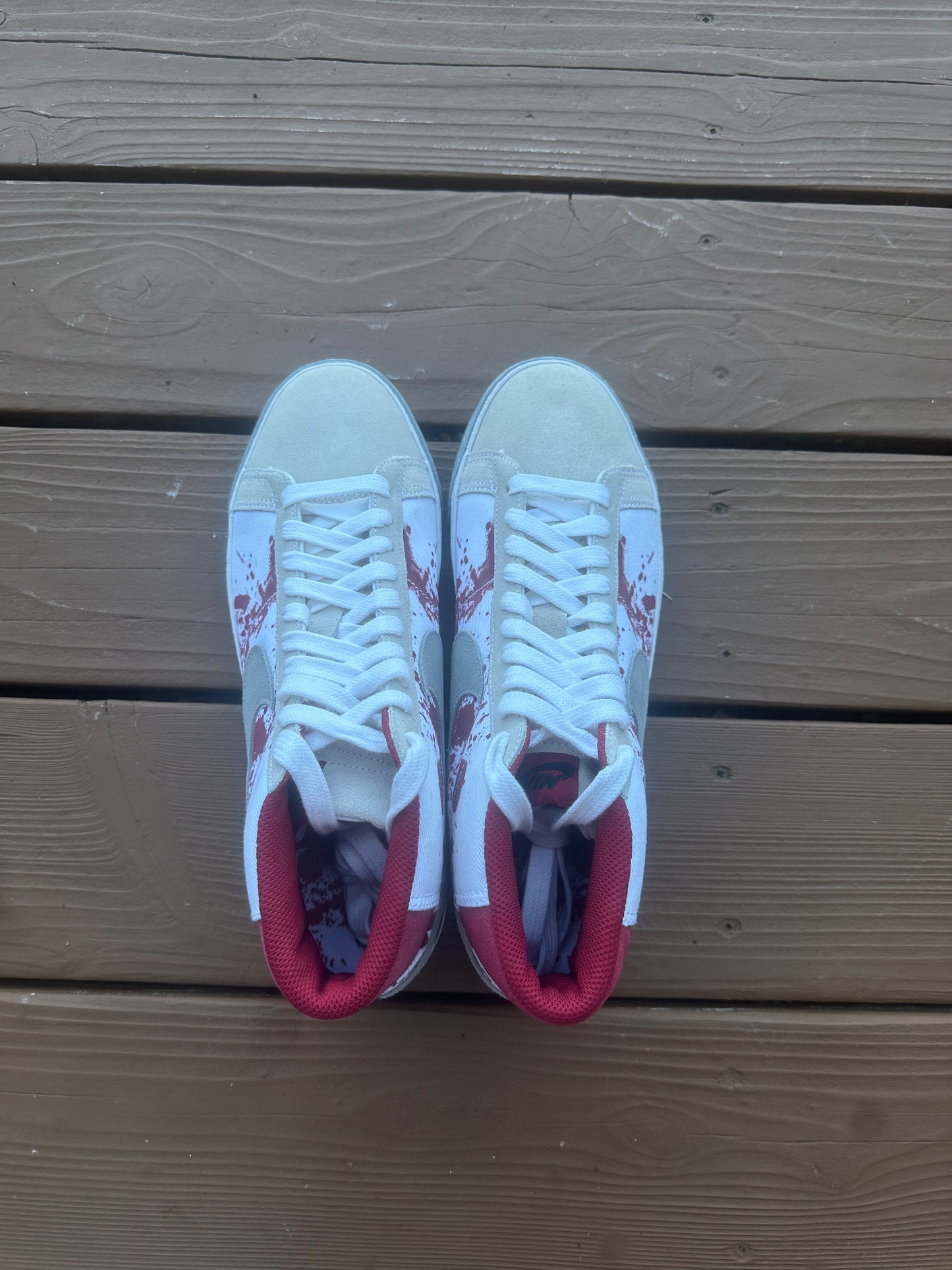 Size 11 - Nike Blazer Premium SB Blood Splatter
