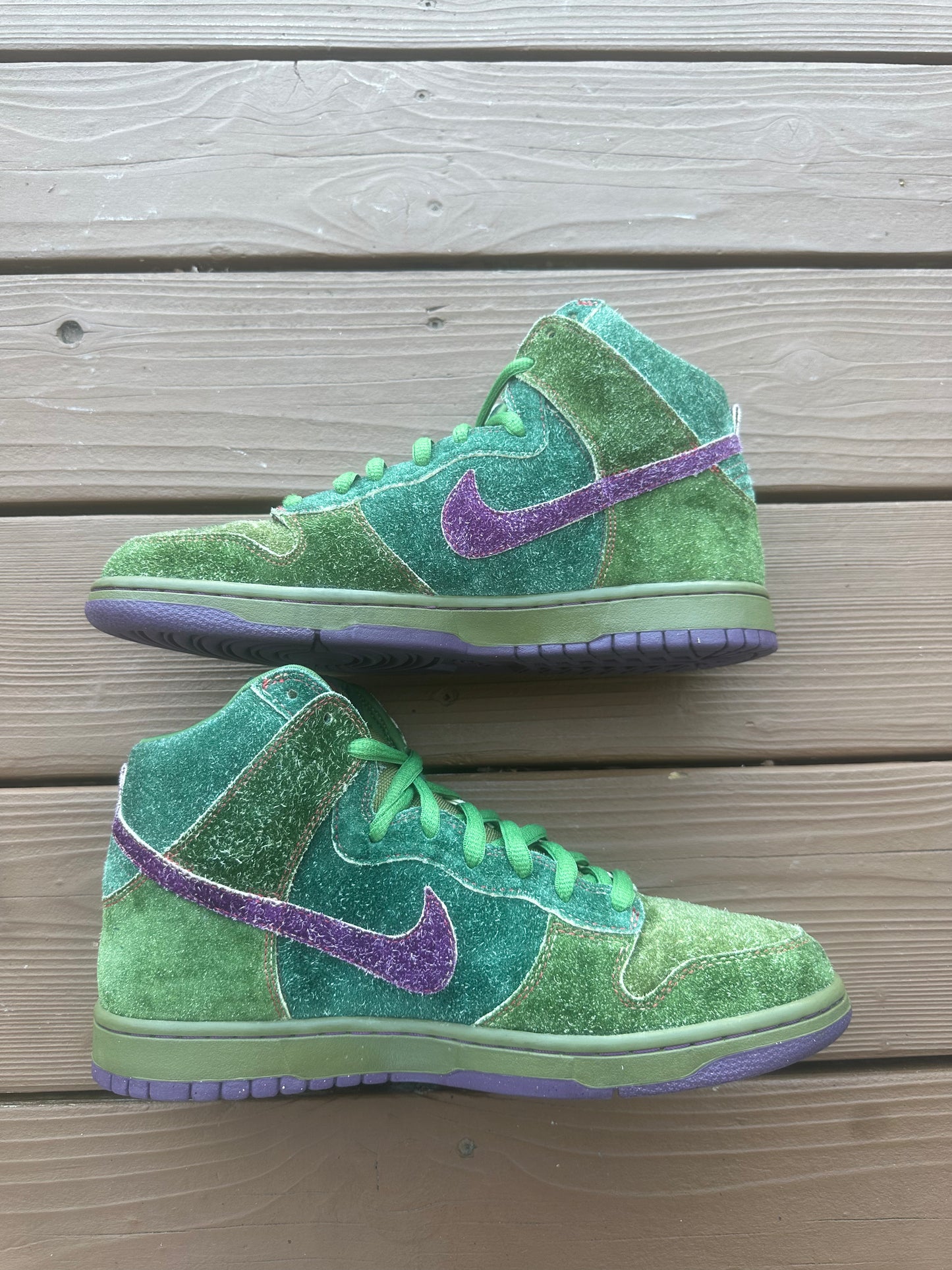 Size 10.5 - Nike Dunk High Premium SB Skunk