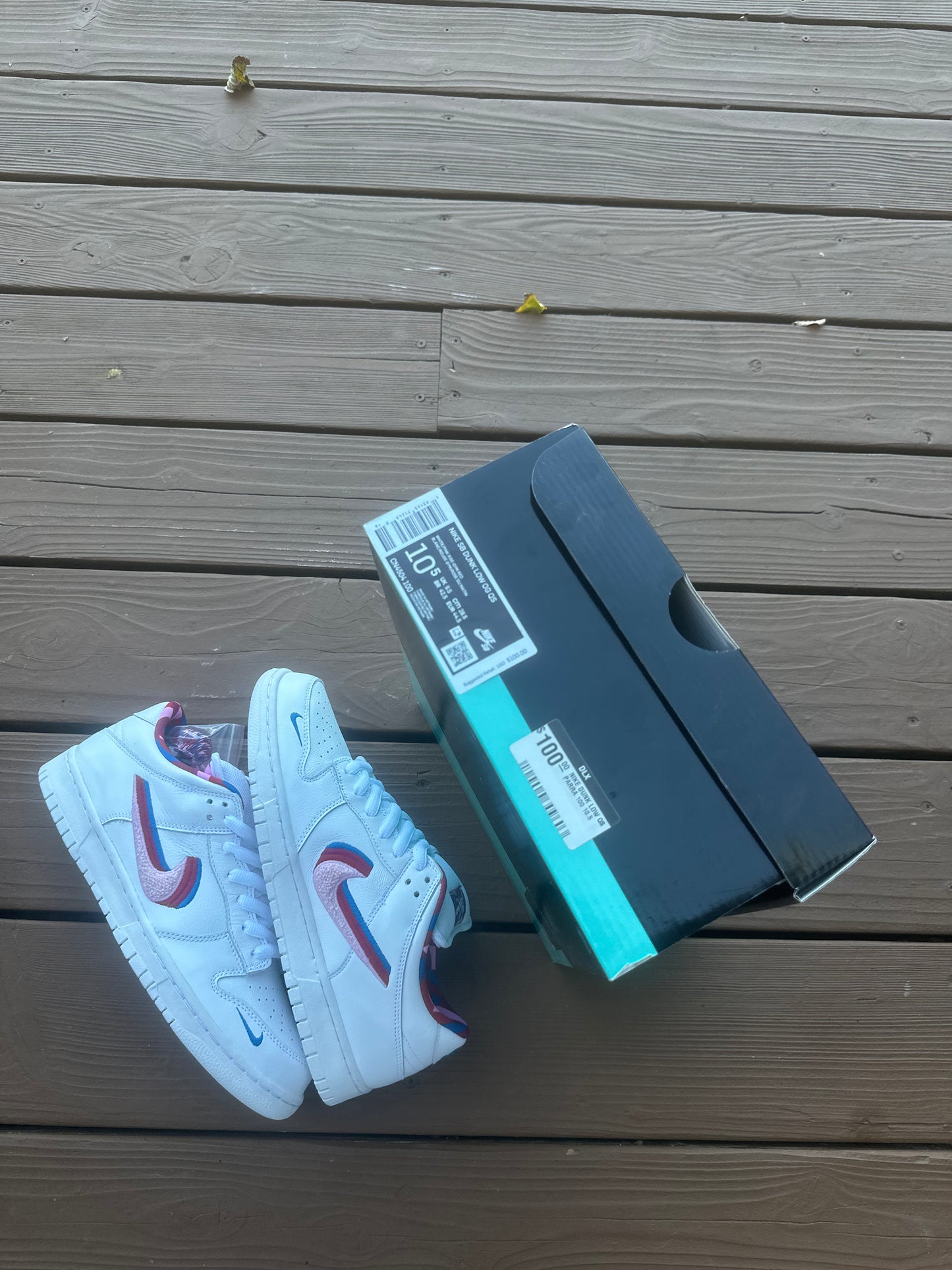 Size 10.5 - Parra x Nike SB Dunk Low Pro