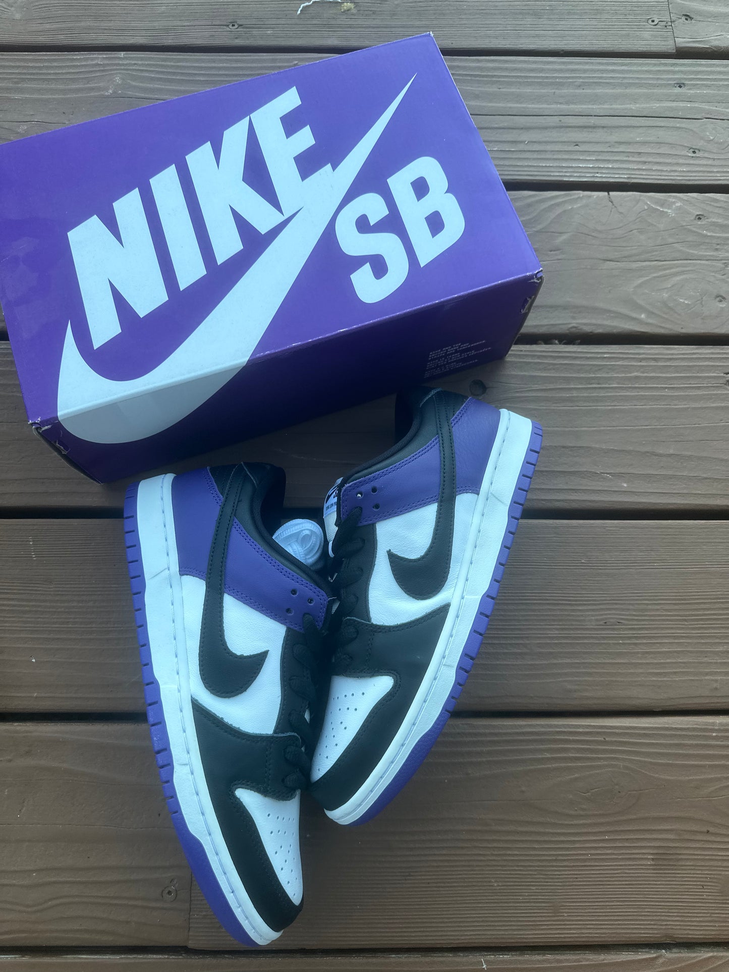 Size 9 - Nike Dunk Low SB Court Purple