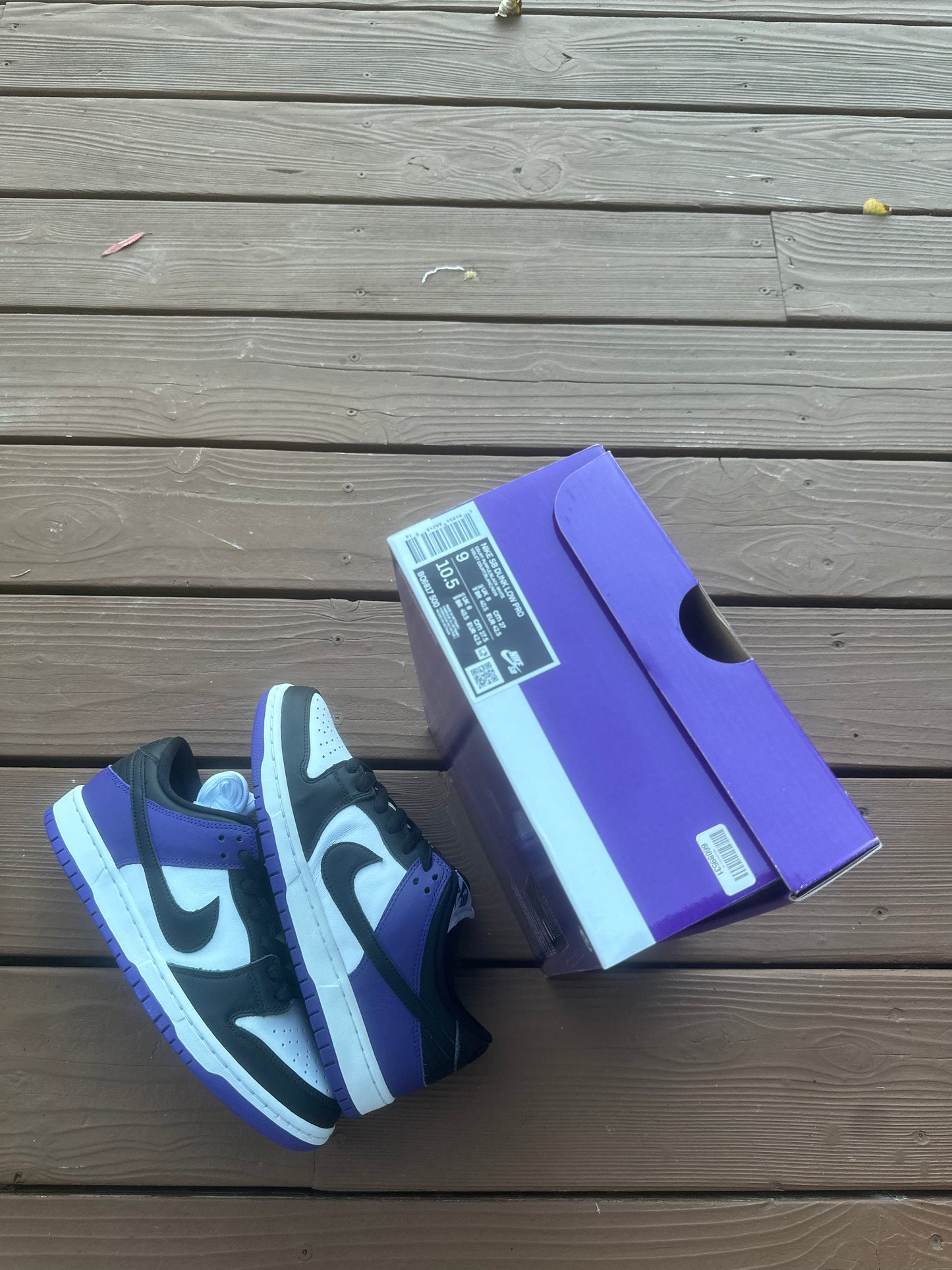 Size 9 - Nike Dunk Low SB Court Purple