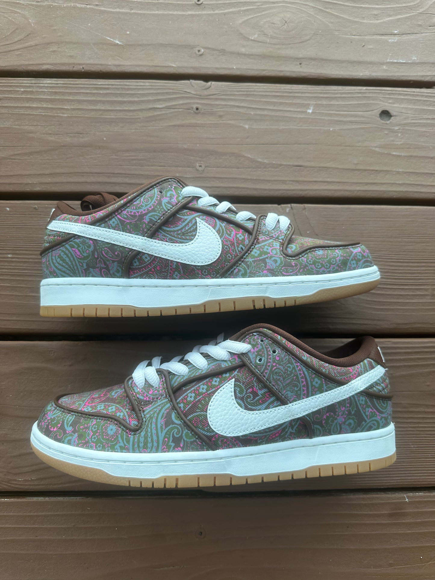 Size 9.5 - Nike Dunk Low Premium SB Paisley