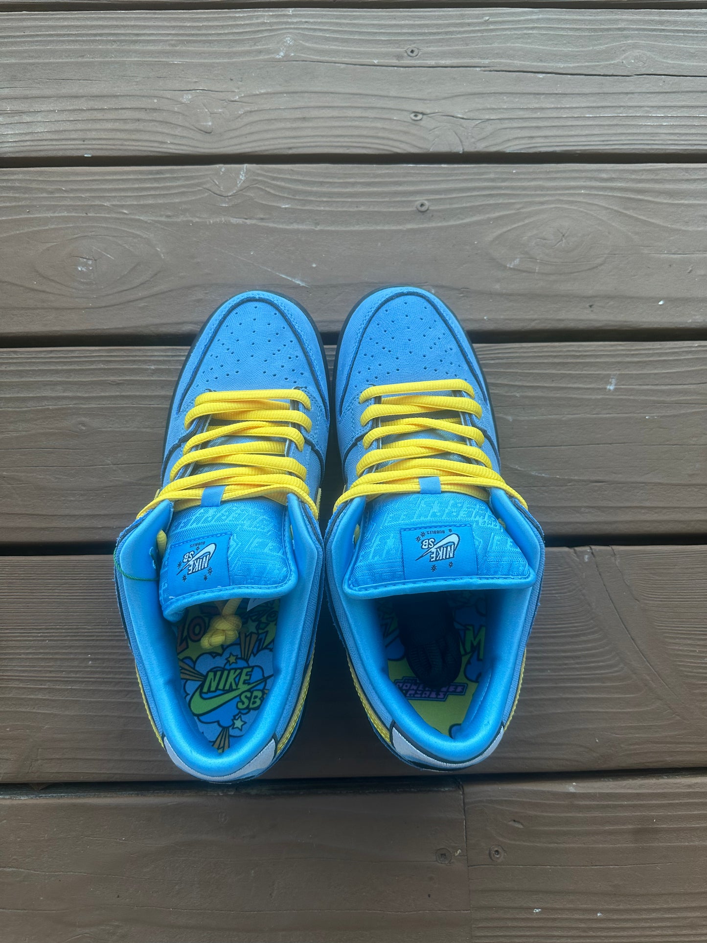 Size 9.5 - The Powerpuff Girls x Dunk Low Pro SB QS 'Bubbles'