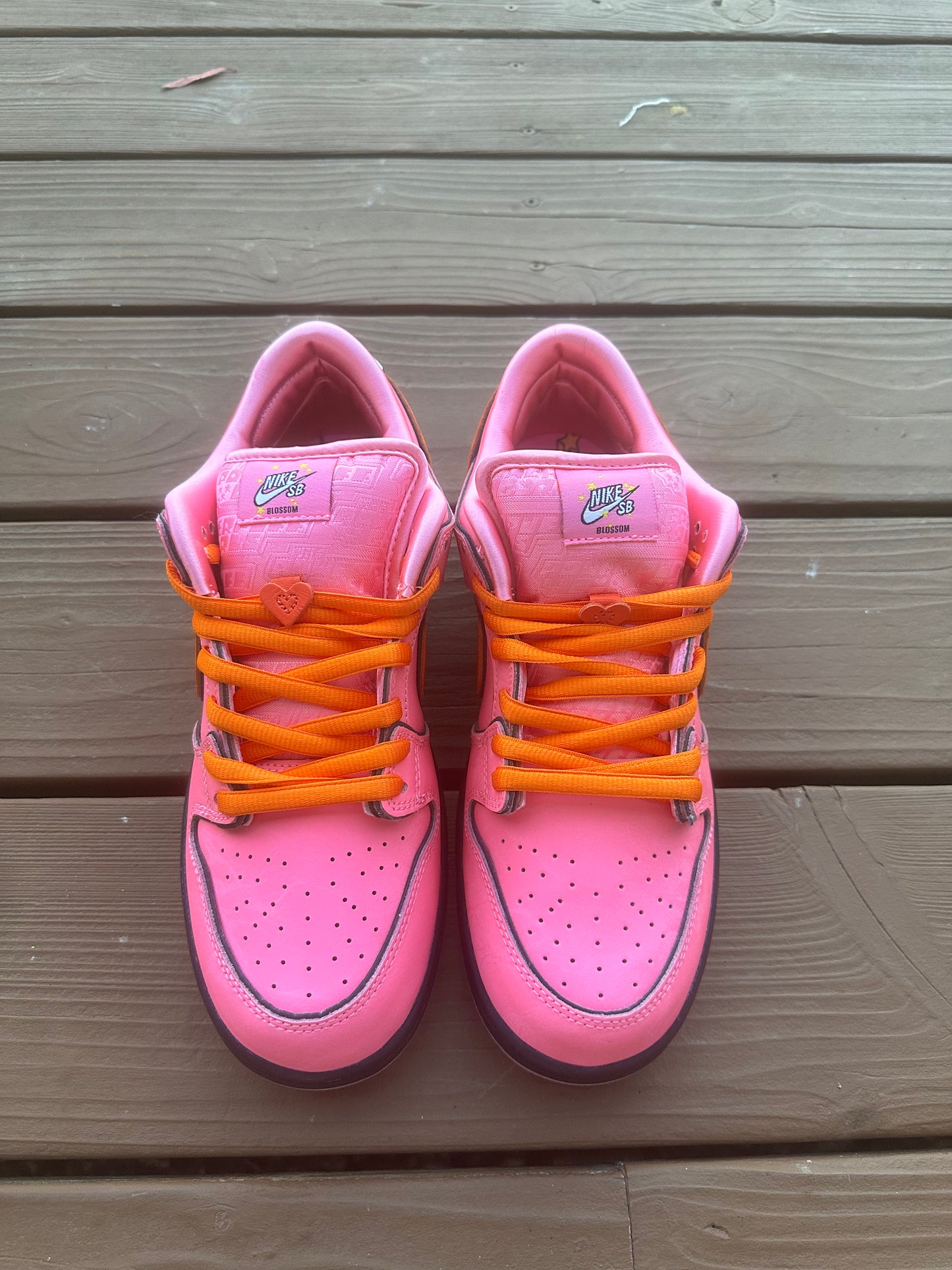 Size 9.5 - The Powerpuff Girls x Dunk Low Pro SB QS 'Blossom'
