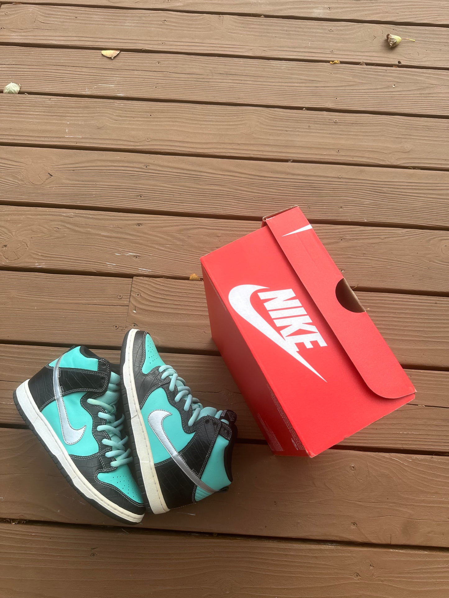 Size 9 - Diamond Supply Co. x Dunk High Premium SB Tiffany
