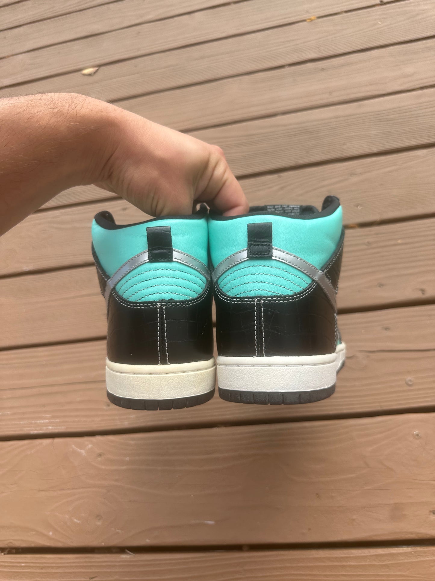 Size 9 - Diamond Supply Co. x Dunk High Premium SB Tiffany