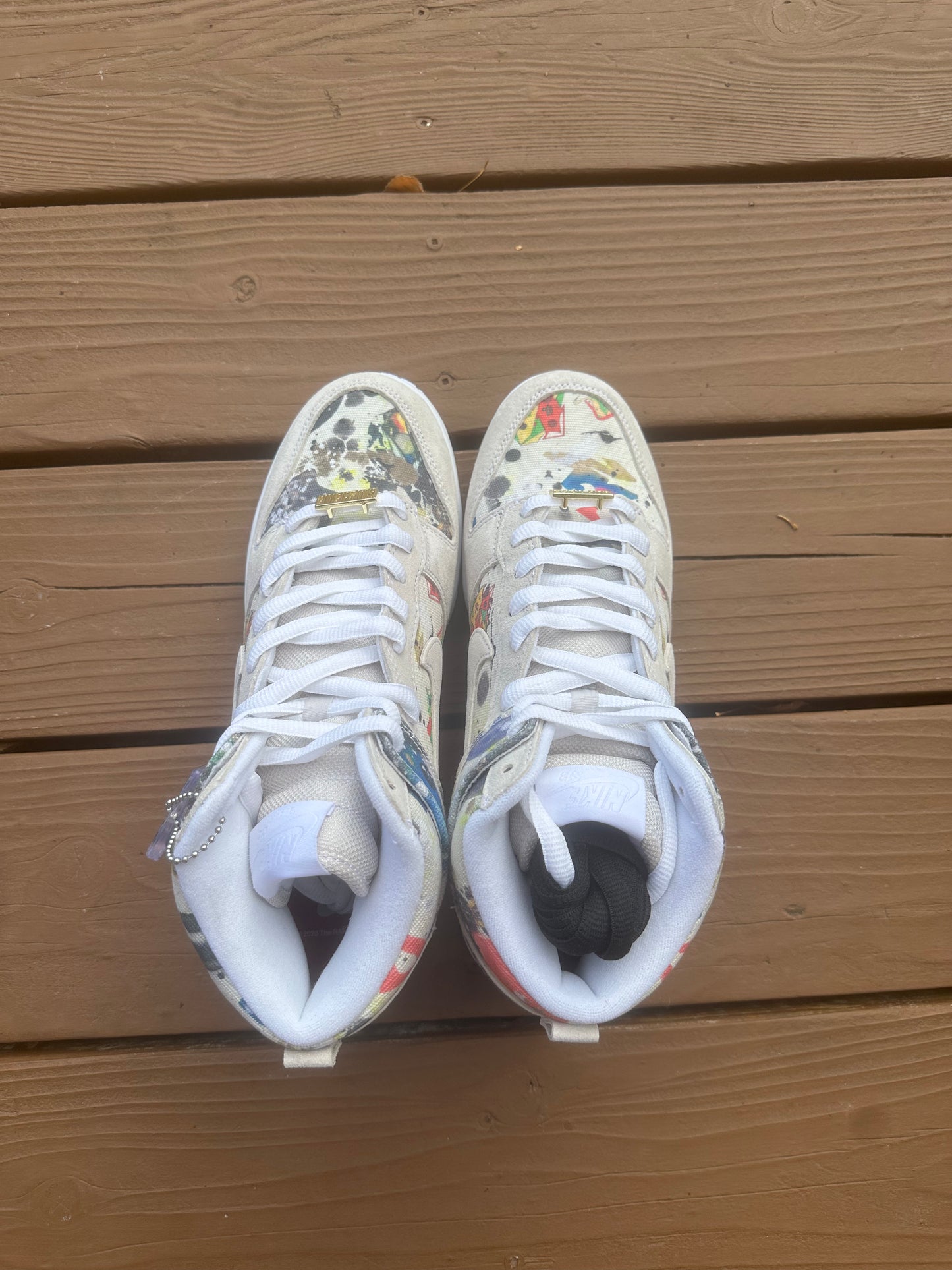 Size 9.5 - Supreme x Nike SB Dunk High Rammellzee