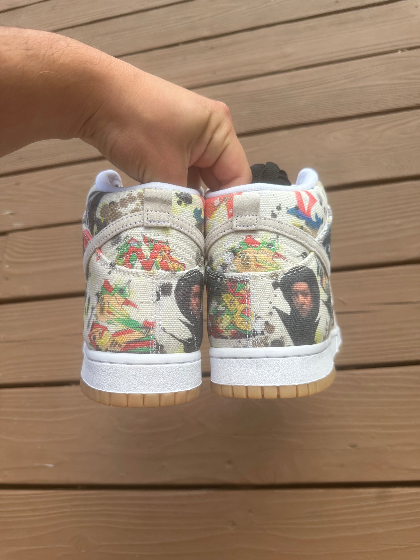 Size 9.5 - Supreme x Nike SB Dunk High Rammellzee