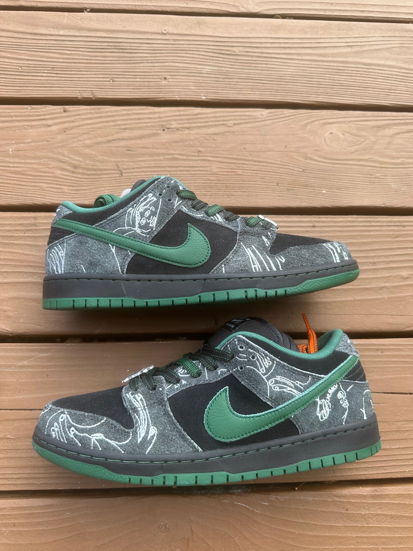 Size 10 - Nike SB Dunk Low There Skateboards
