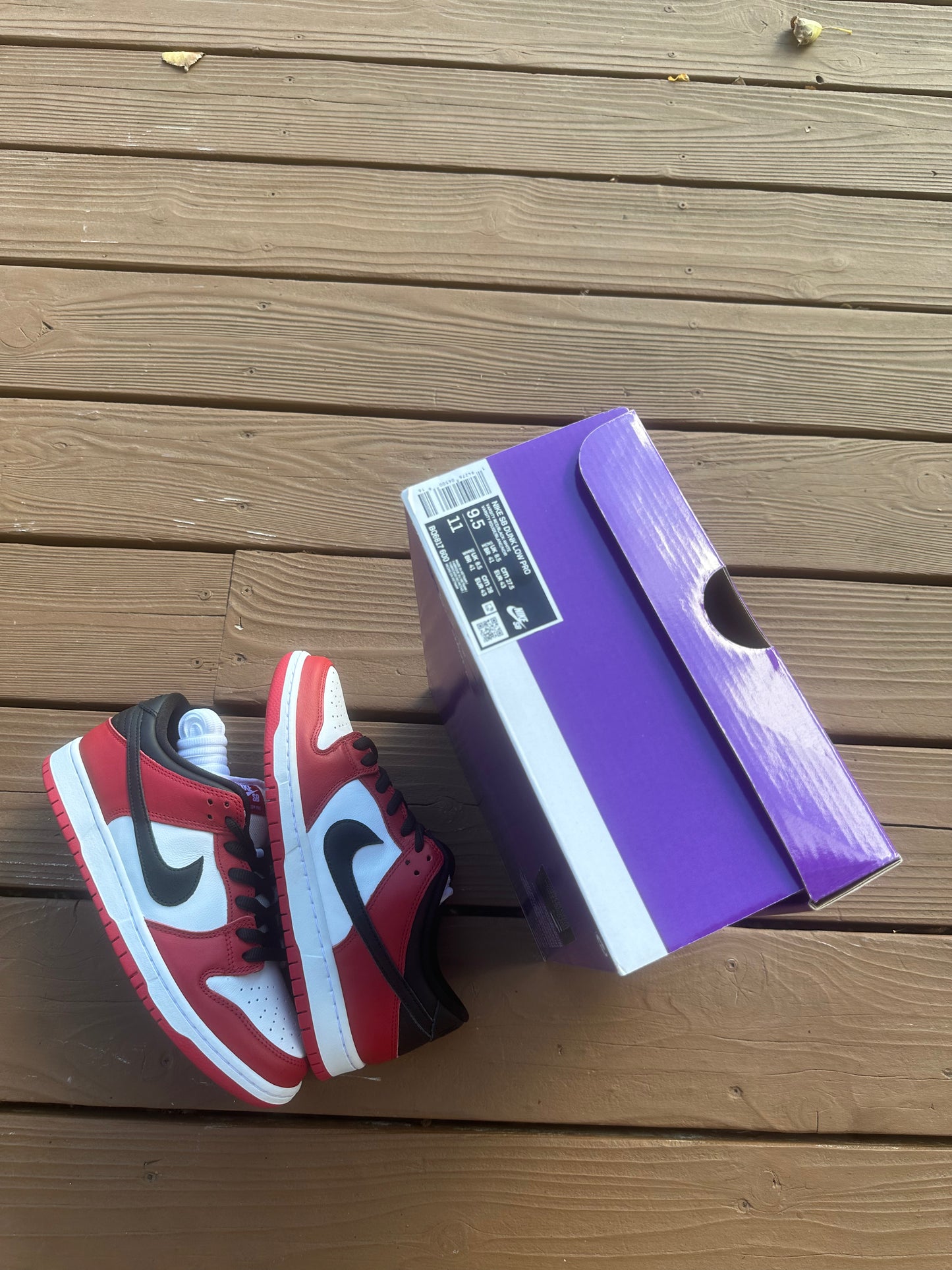 Size 9.5 - Nike Dunk Low SB J-Pack Chicago