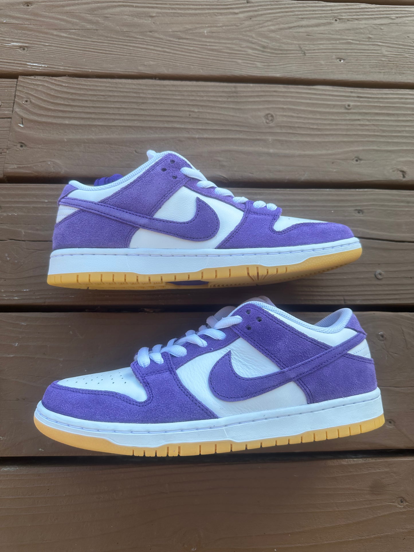 Size 9.5 - Nike SB Dunk Low Pro ISO Court Purple