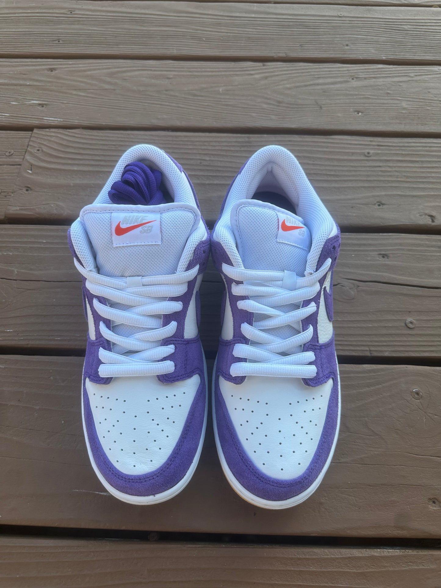 Size 9.5 - Nike SB Dunk Low Pro ISO Court Purple