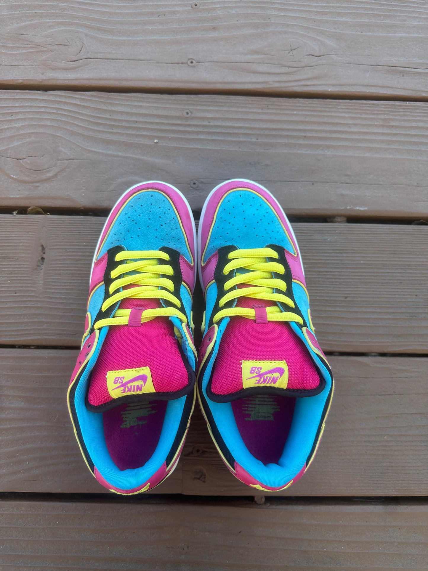 Size 9 - Nike Dunk Low Pro SB Ms. Pacman