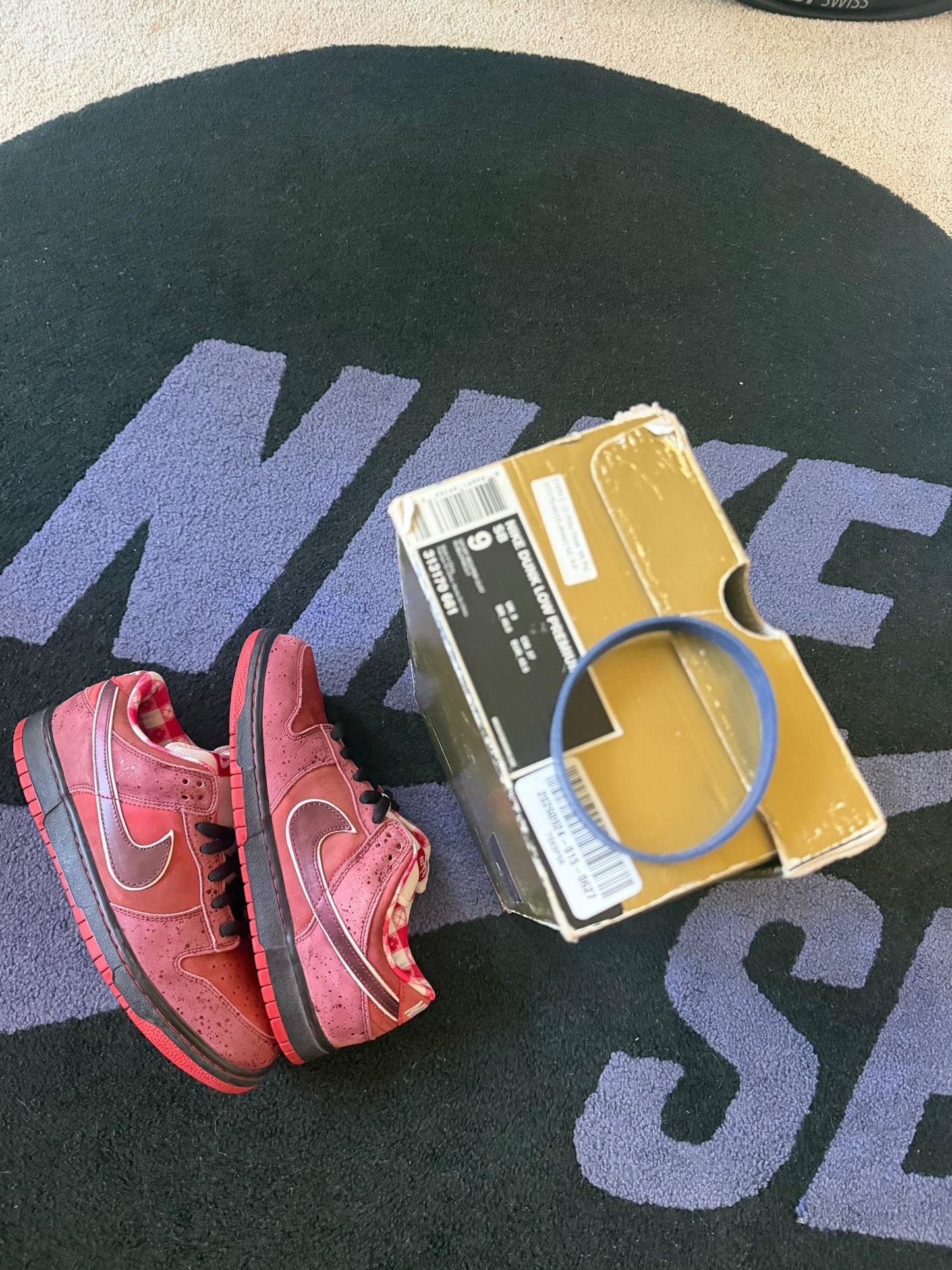 Size 9 - Concepts x Nike SB Dunk Low Premium Red Lobster