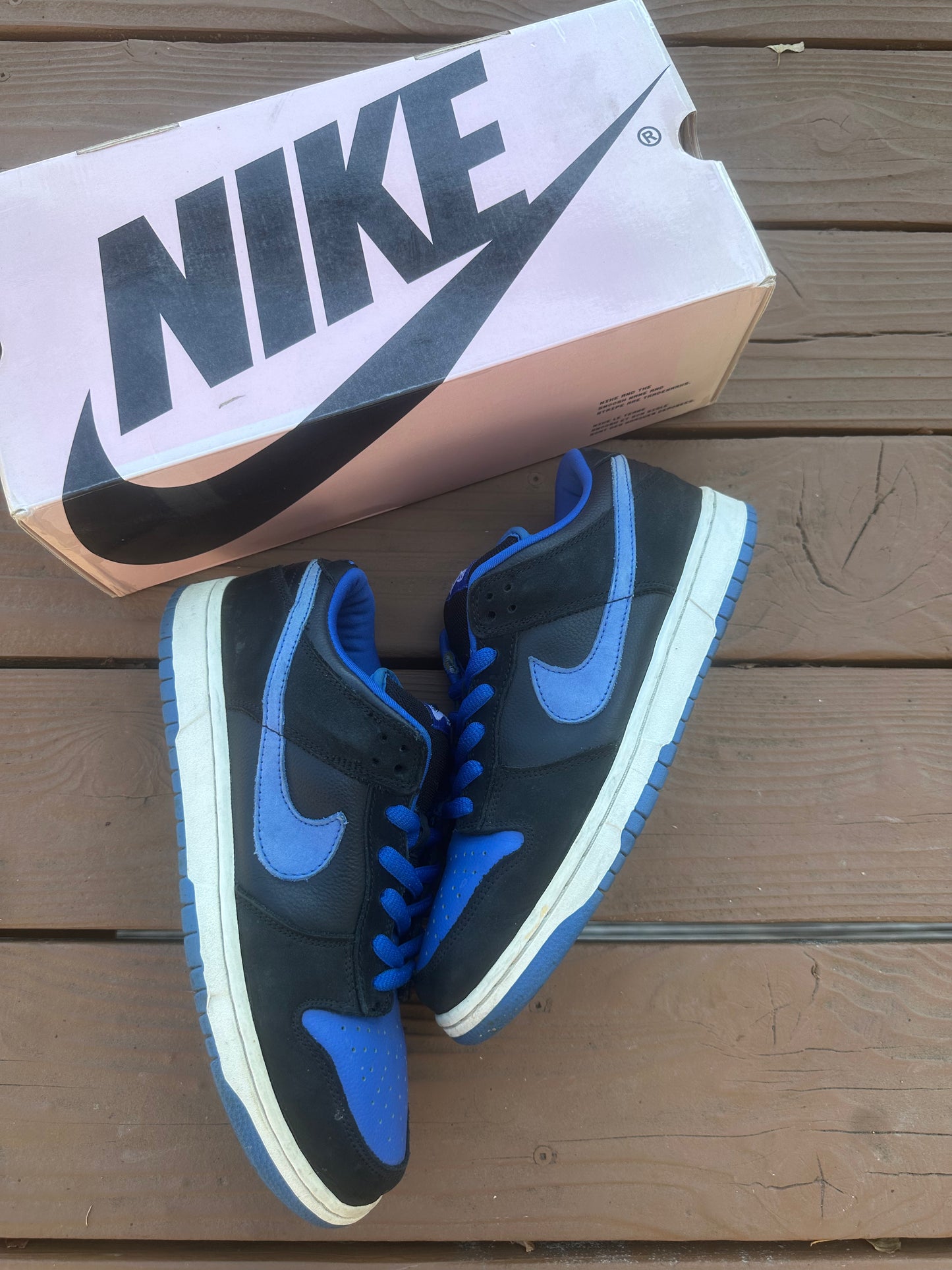 Size 10 - Nike Dunk Low Pro SB Royal J-Pack