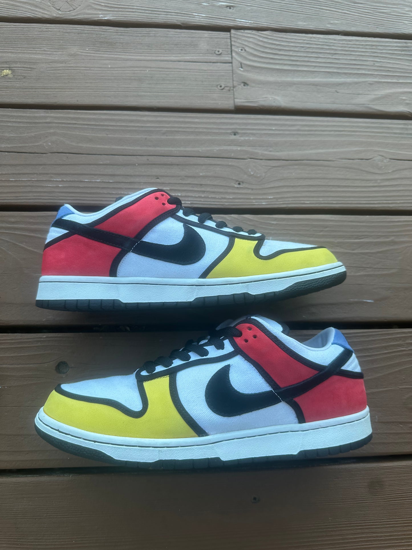 Size 12 - Nike Dunk Low Pro SB Piet Mondrian