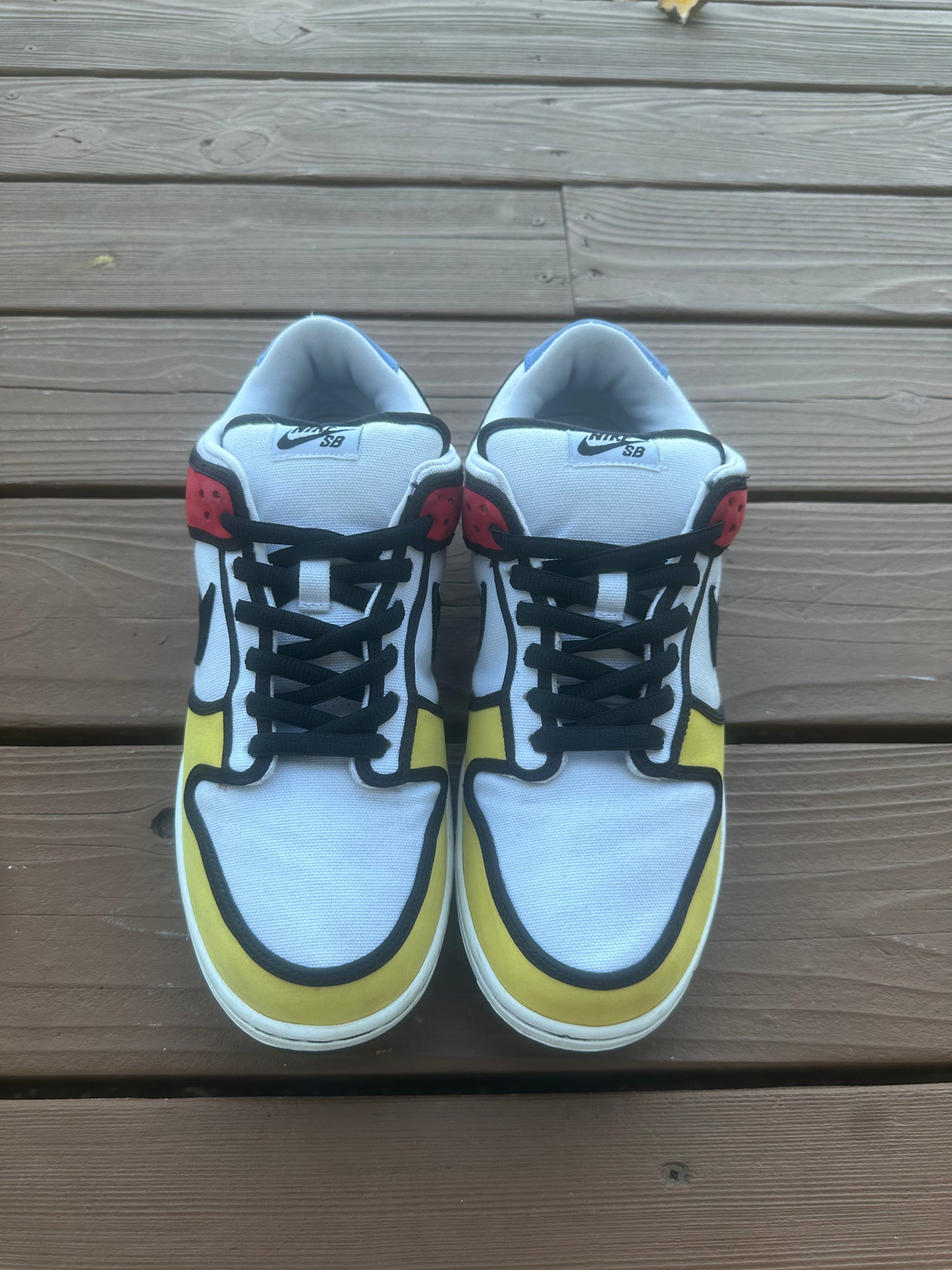 Size 12 - Nike Dunk Low Pro SB Piet Mondrian