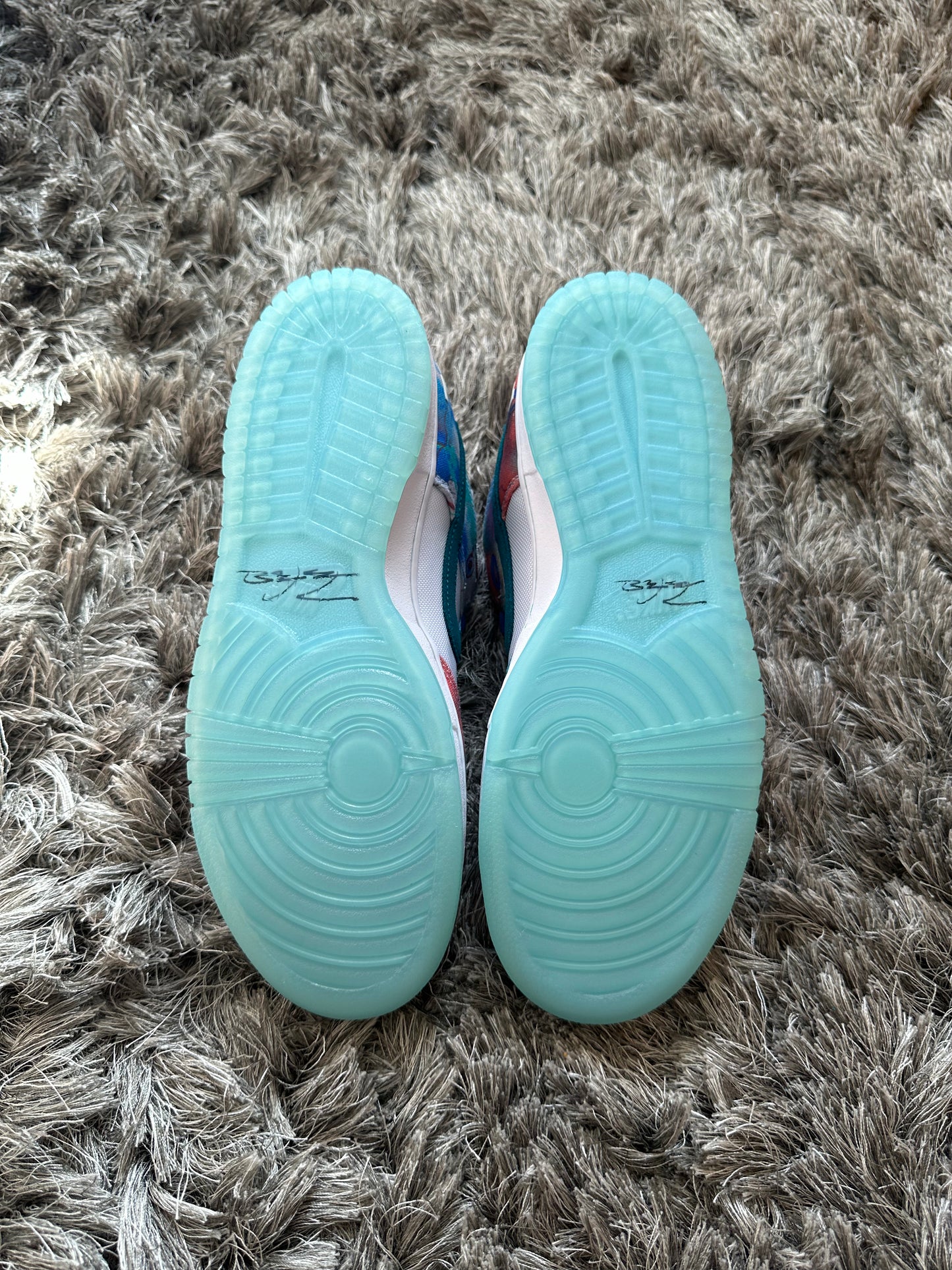 Futura x Nike SB Dunk Low OG QS 'Bleached Aqua'