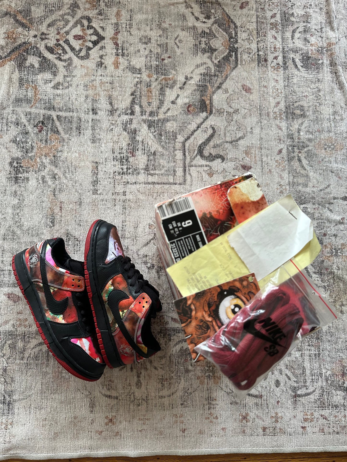 Size 9 - Nike Dunk Low Pro SB Pushead