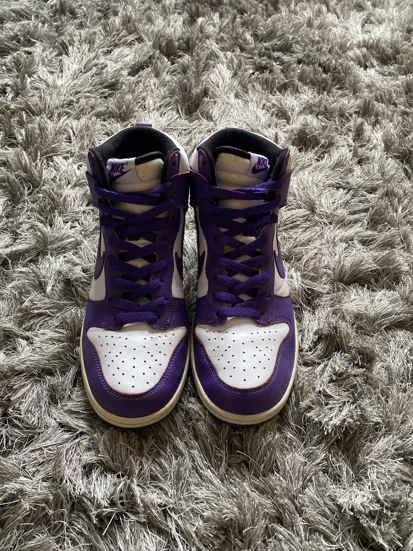 Size 9 - 2011 Nike Dunk High Pro Court Purple