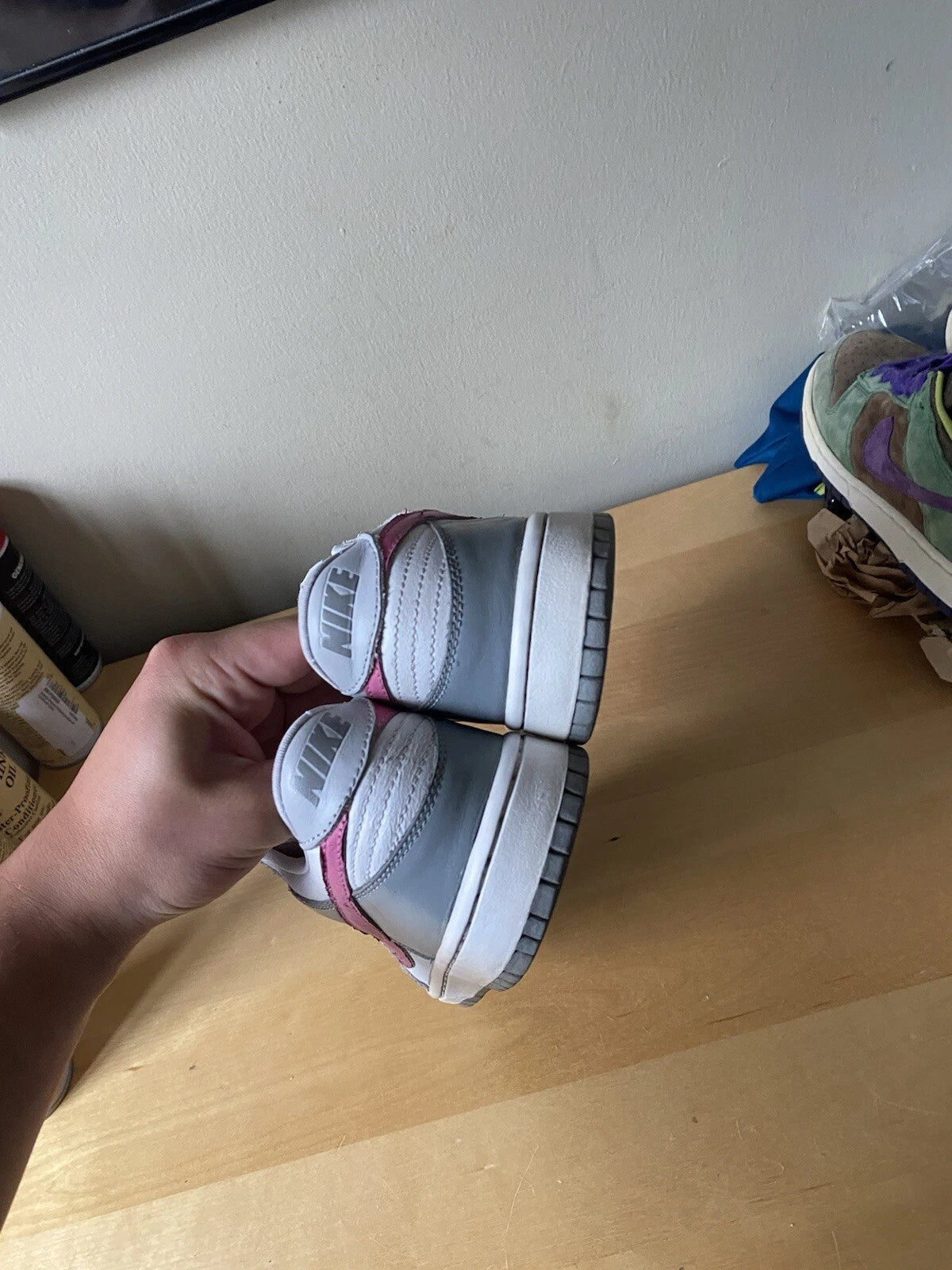 Size 10W/8.5M - 2003 Nike Dunk Low Pro Light Pink