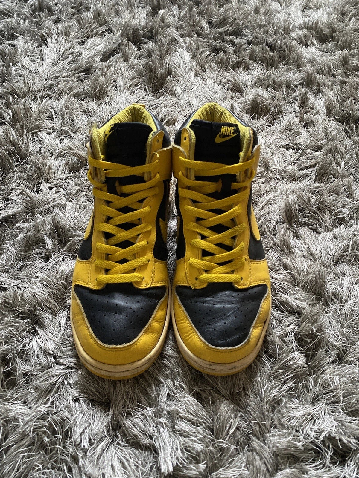 Size 9 - 2008 Vintage Dunk High Goldenrod