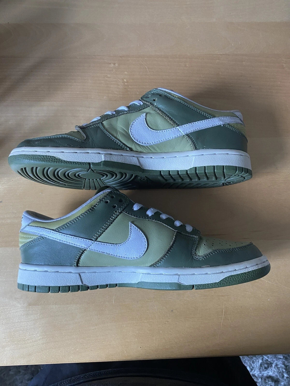 Size 10W/8.5M - 2002 Nike Dunk Low Pro Palm Green Dunk Low