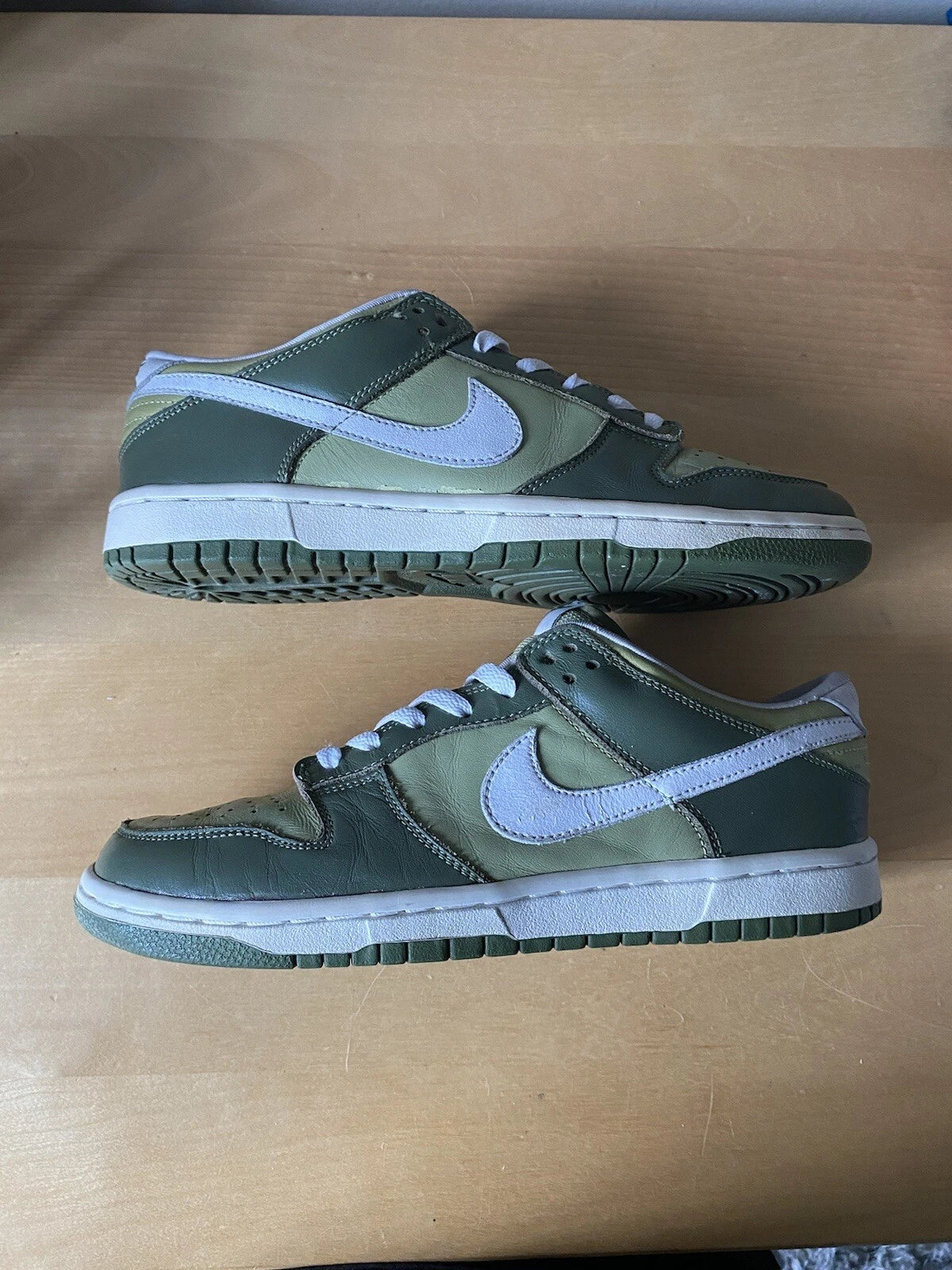 Size 10W/8.5M - 2002 Nike Dunk Low Pro Palm Green Dunk Low