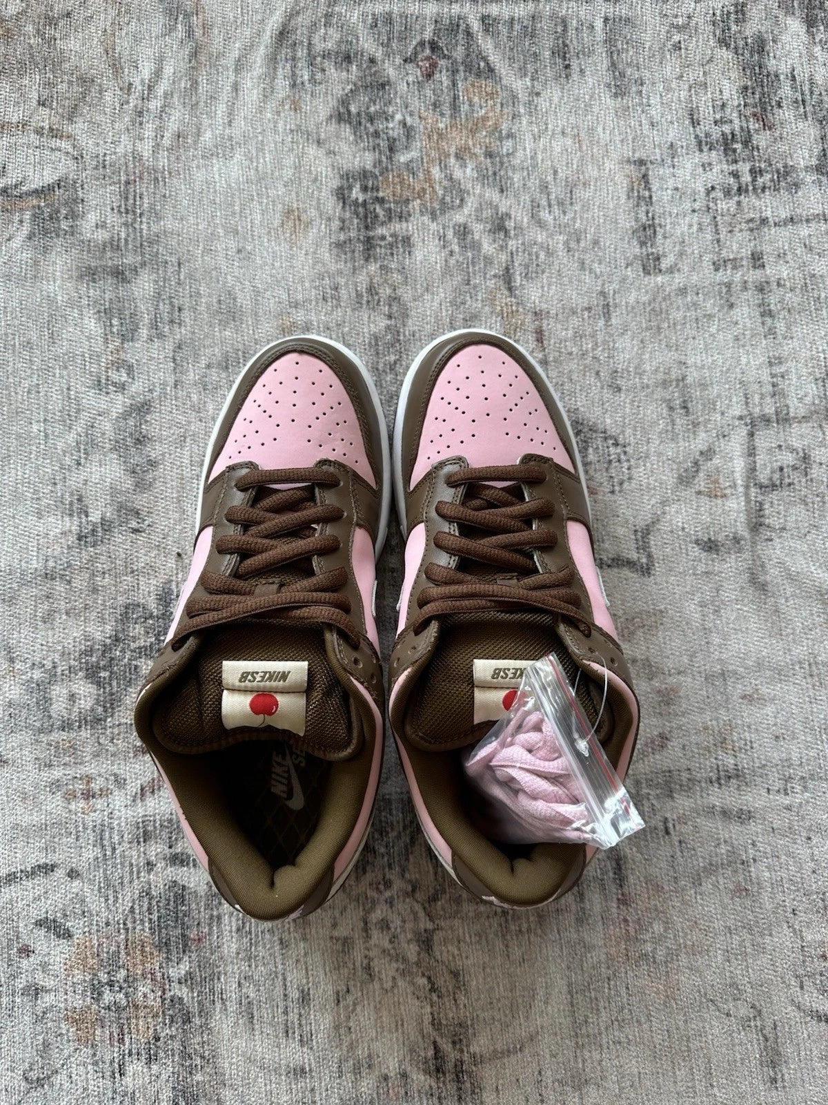 Size 10 - Stussy x Nike SB Dunk Low Pro Cherry
