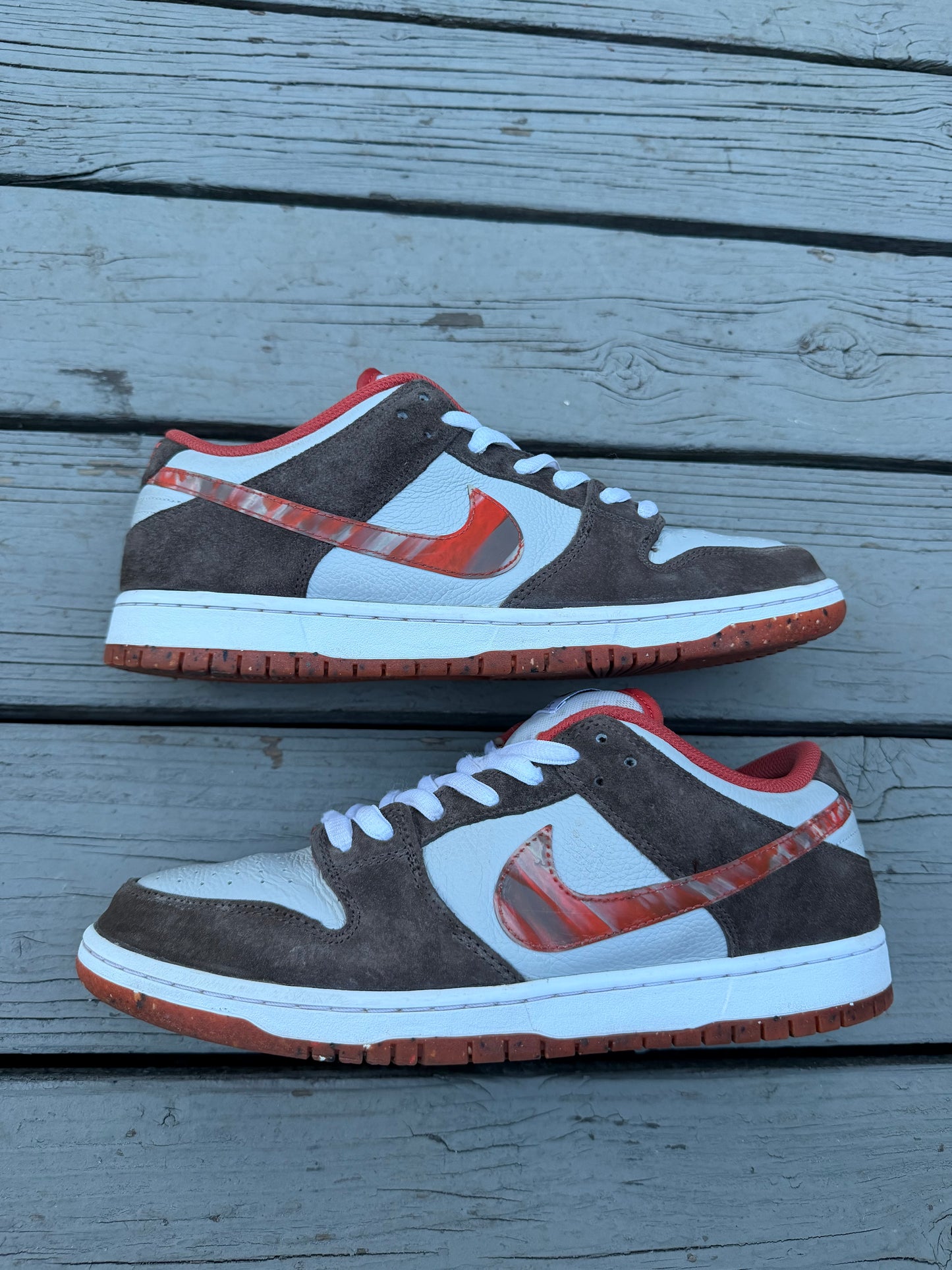 Size 11 - Crushed DC x Nike Dunk Low SB Golden Hour