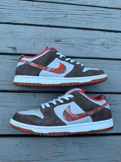 Size 11 - Crushed DC x Nike Dunk Low SB Golden Hour