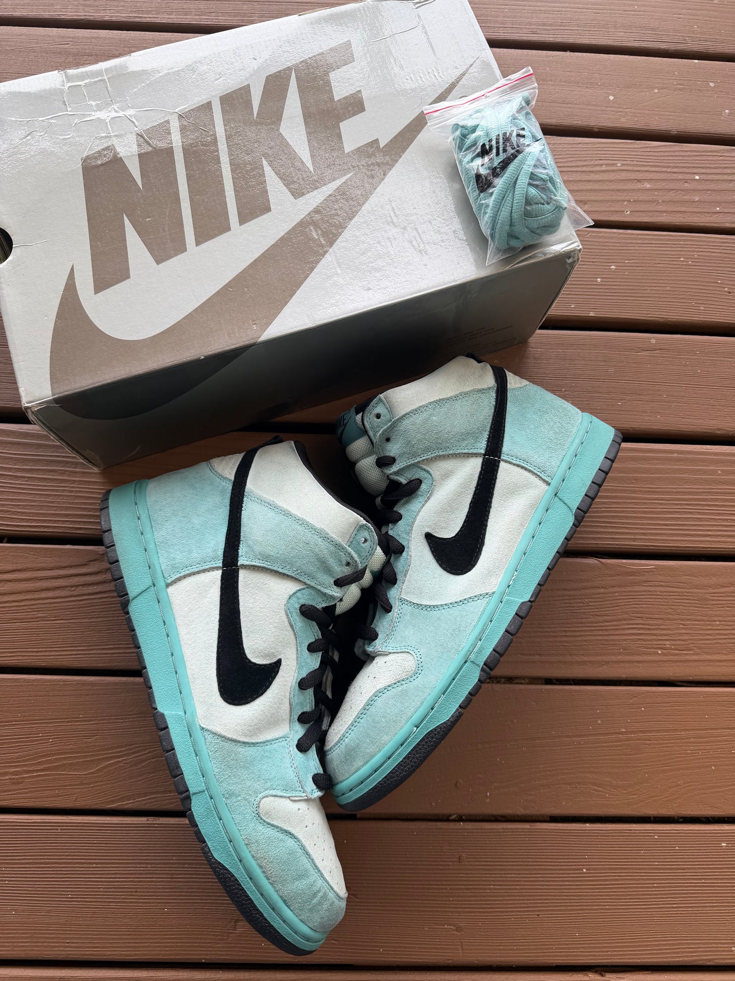 Size 12 - Nike Dunk High Pro SB Sea Crystal
