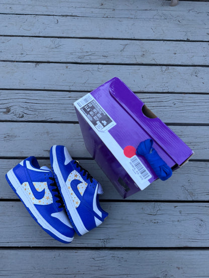 Size 10 - Supreme x Nike Dunk Low SB QS Hyper Royal