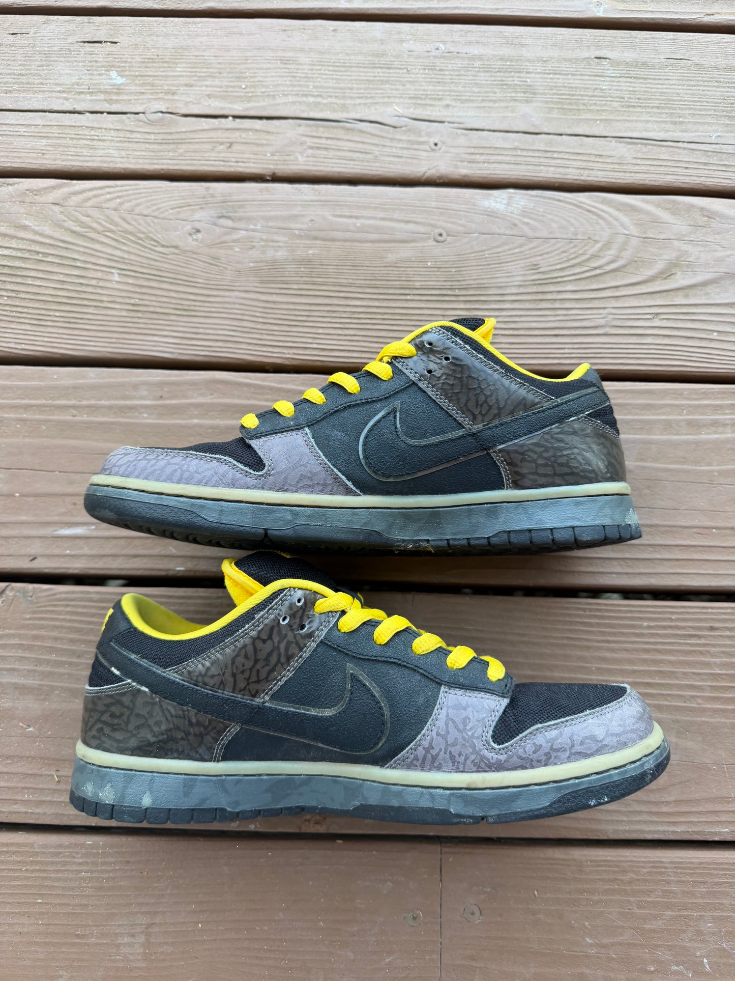 Size 10 - Nike Dunk Low Premium SB Yellow Curb