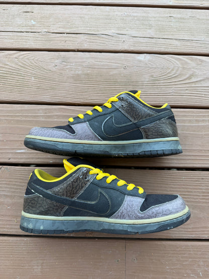 Size 10 - Nike Dunk Low Premium SB Yellow Curb