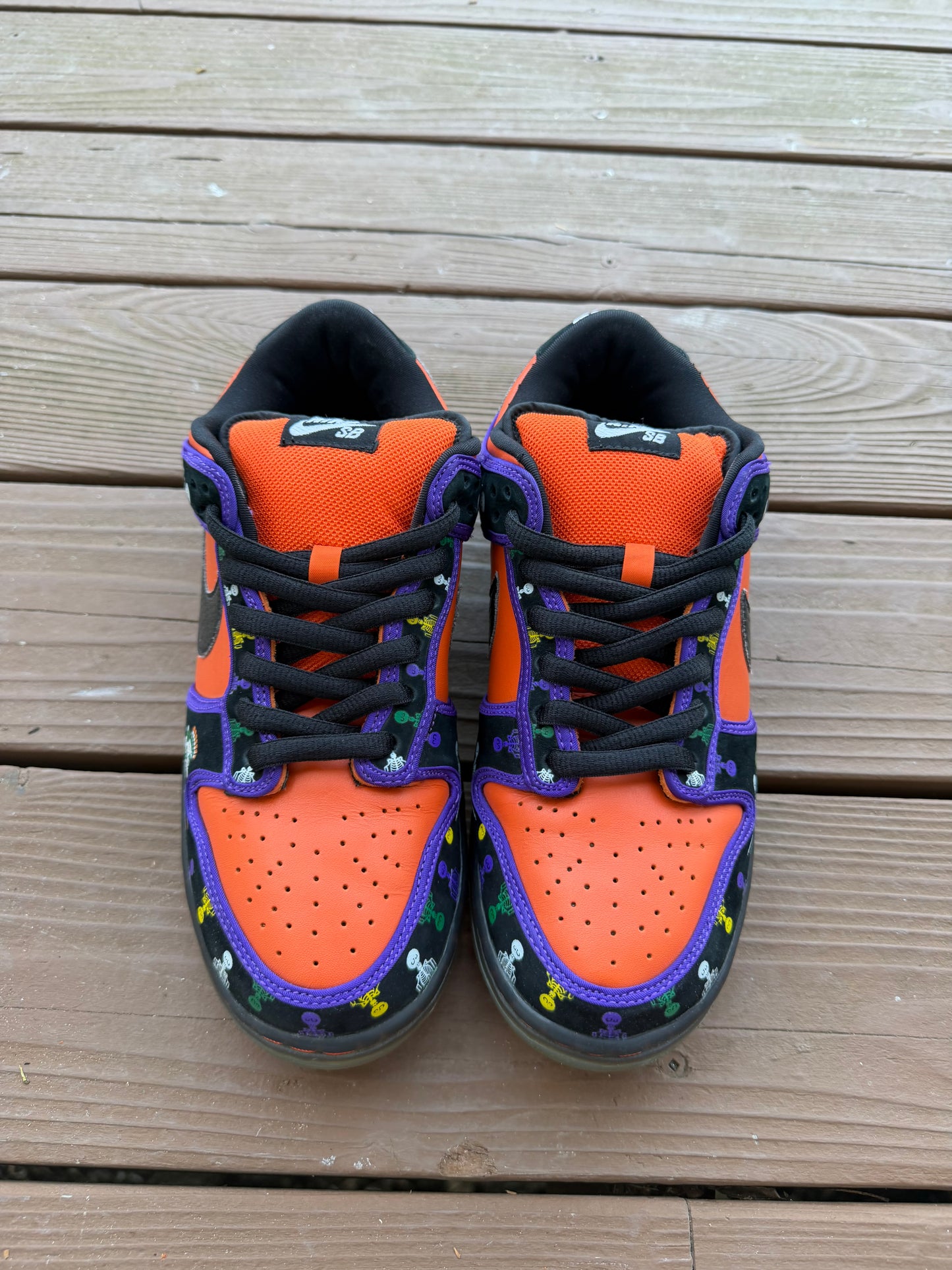 Size 9 - Nike Dunk Low Premium SB Day of the Dead