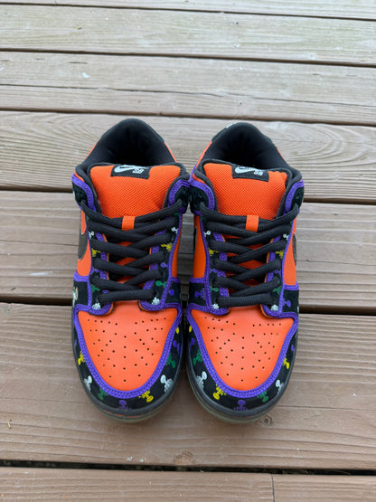 Size 9 - Nike Dunk Low Premium SB Day of the Dead