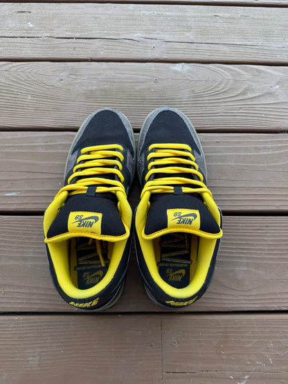Size 10 - Nike Dunk Low Premium SB Yellow Curb