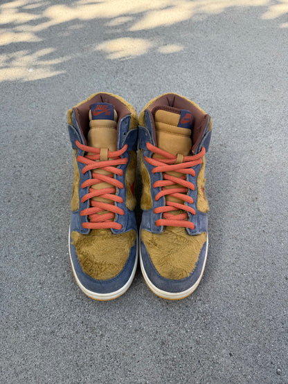 Size 11 - Nike Dunk High Premium SB Papa Bear