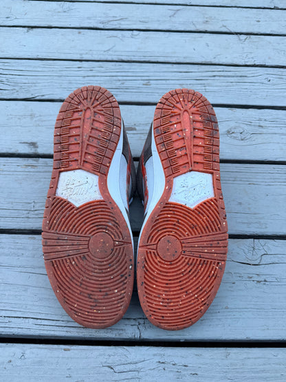 Size 11 - Crushed DC x Nike Dunk Low SB Golden Hour
