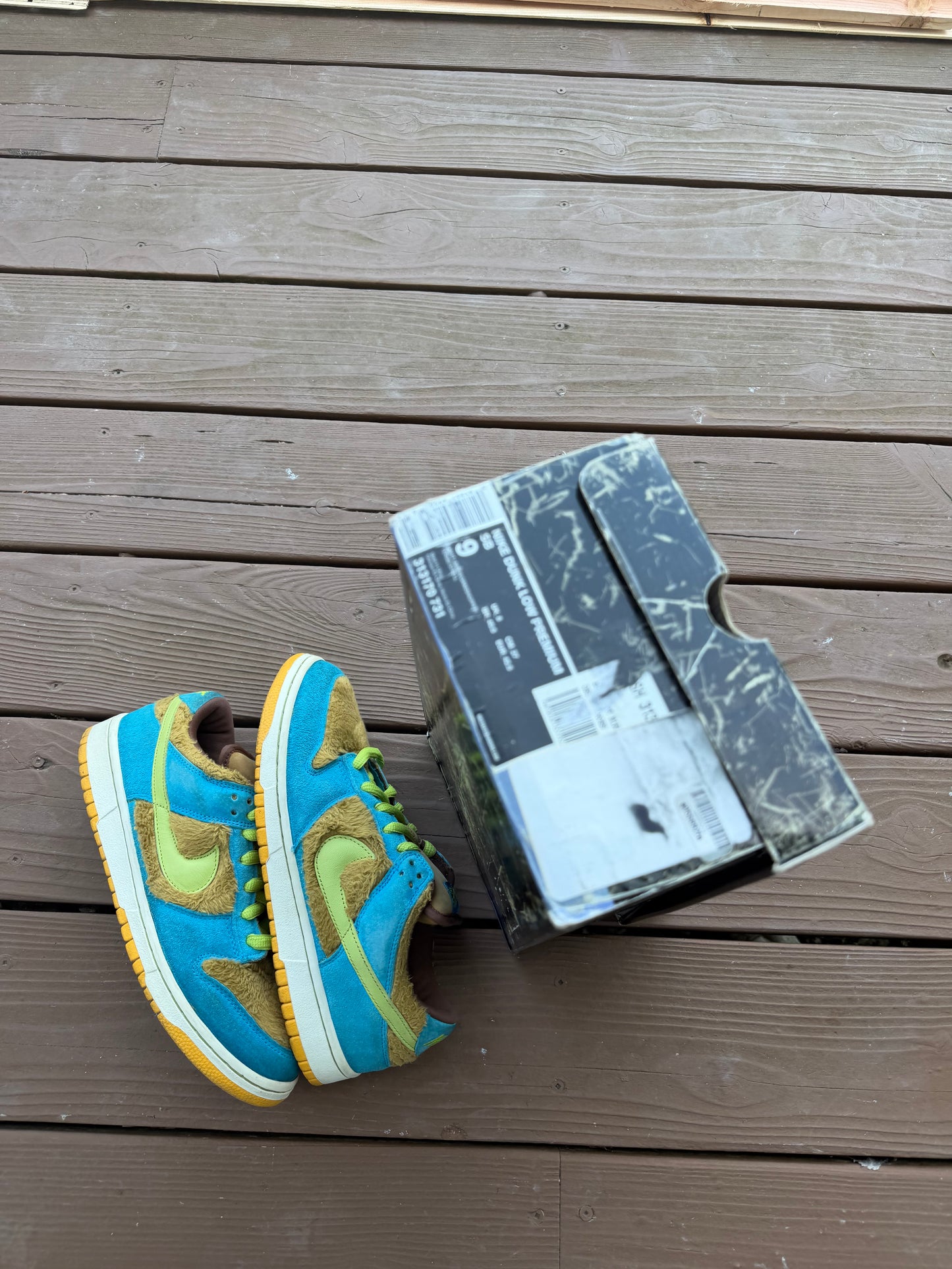Size 9 - Nike Dunk Low Premium SB Baby Bear