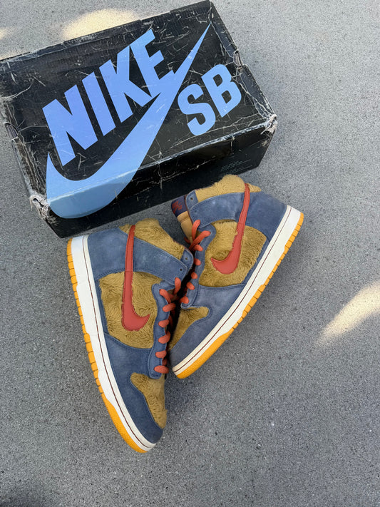 Size 11 - Nike Dunk High Premium SB Papa Bear