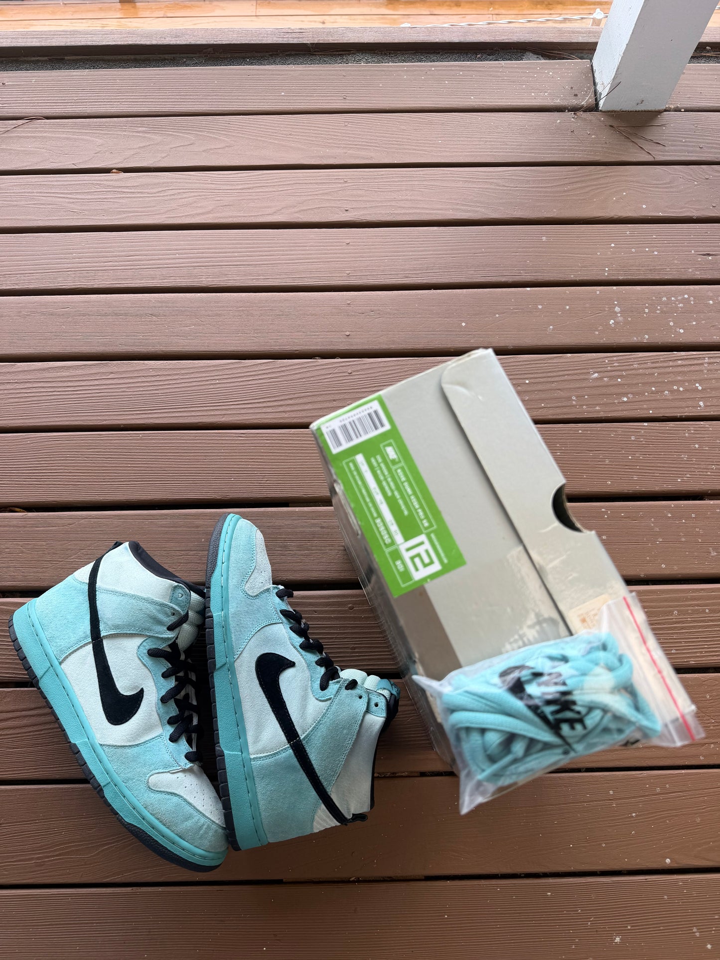 Size 12 - Nike Dunk High Pro SB Sea Crystal