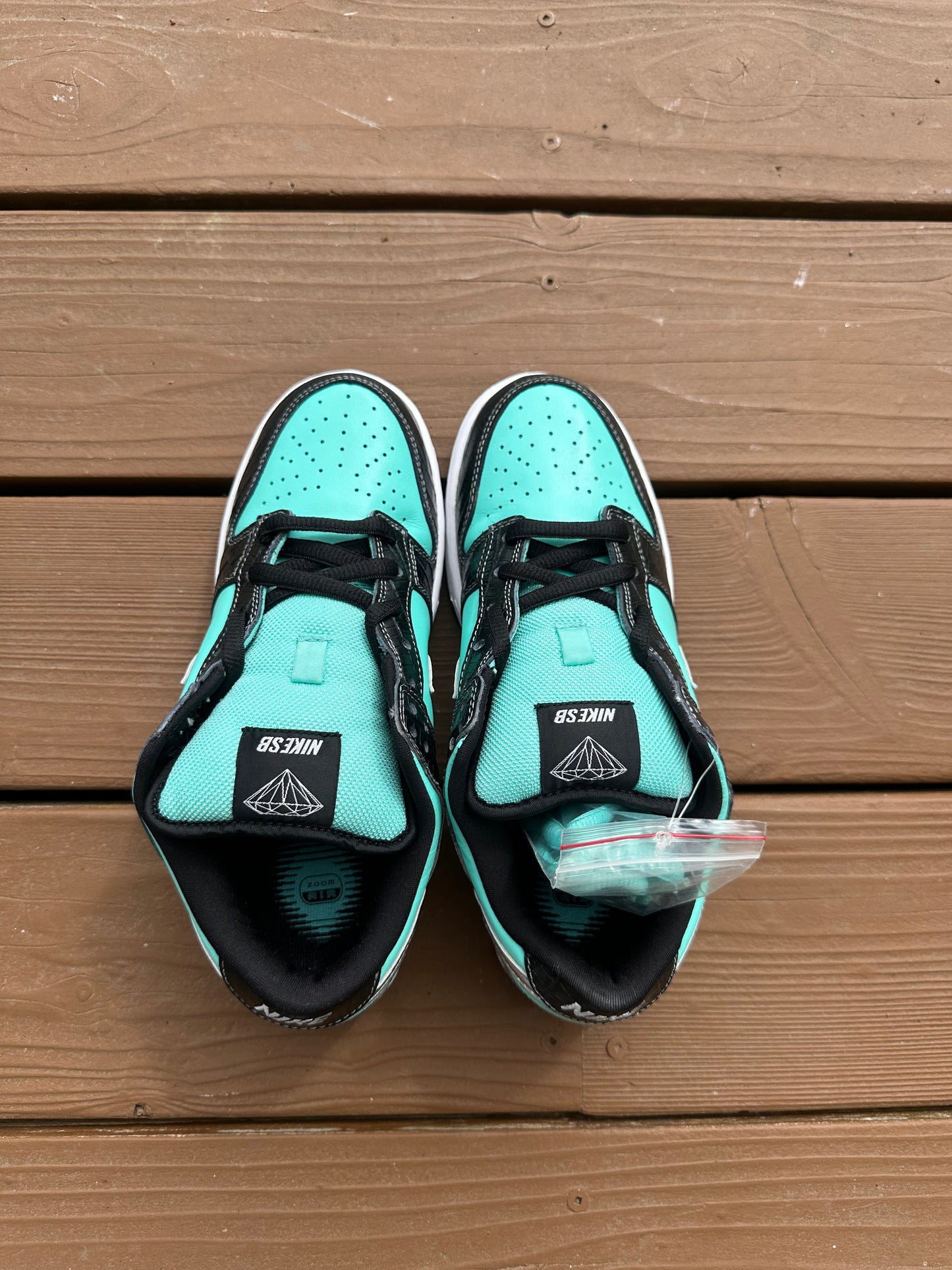 Size 8 - Nike SB Dunk Low Pro x Diamond Supply Co. Tiffany