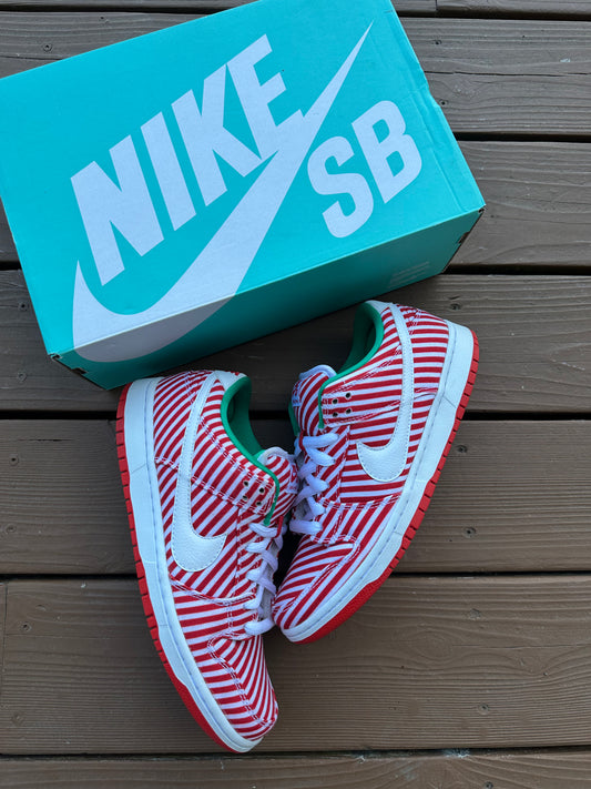Size 10 - Nike Dunk Low Premium SB Candy Cane