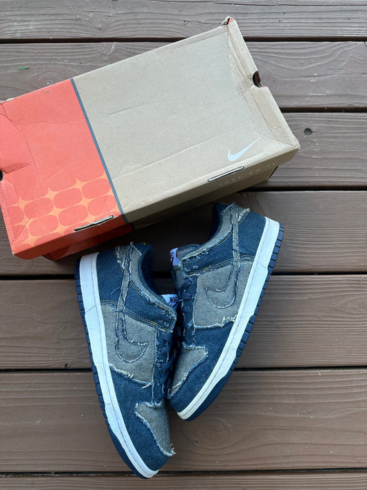 Size 11 - Nike Dunk Low CL Blue Denim
