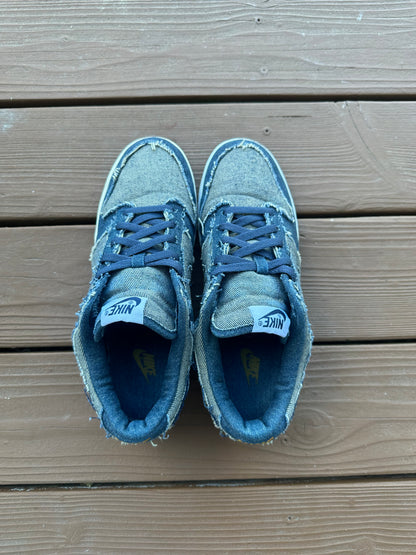 Size 11 - Nike Dunk Low CL Blue Denim